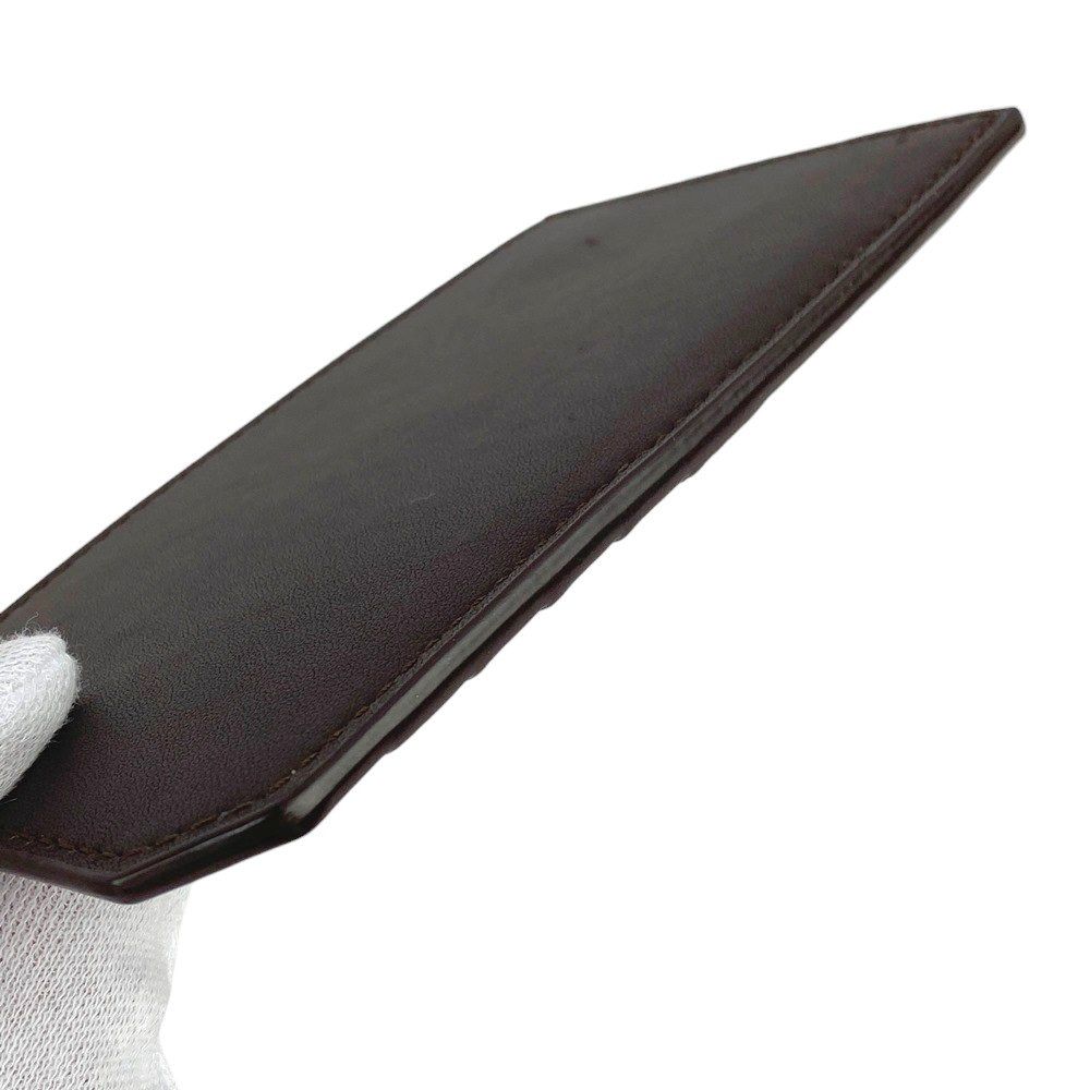 □新同□ サンローラン カード ケース ホルダー 名刺入れ カーフ  