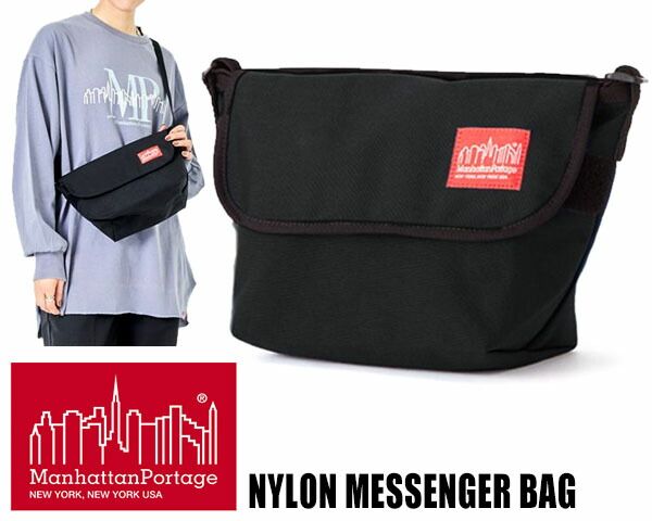 マンハッタンポーテージ ジョガーバッグ L Manhattan Portage JOGGER BAG L BLACK mp1404l-blk ミニ ショルダーバッグ ブラック 鞄 ポーチ
