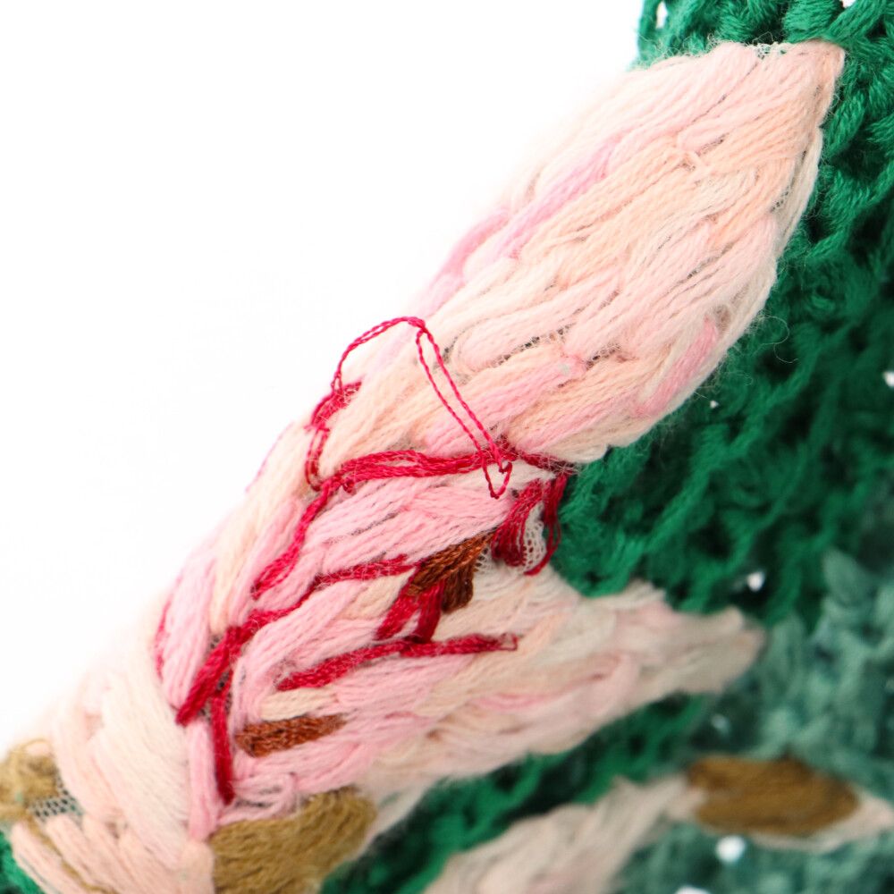 ✨希少✨　VALENTINO フローラルエンブロイダリー クロシェットシャツ VALENTINO - VALENTINO ヴァレンチノ Floral Embroidered