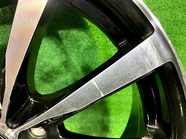 送料無料キャンペーン中！ DIANELLA ﾌﾟﾘｳｽ ホイール アルミ ブラックポリッシュ 17インチ 7J 5穴 4本 100 48