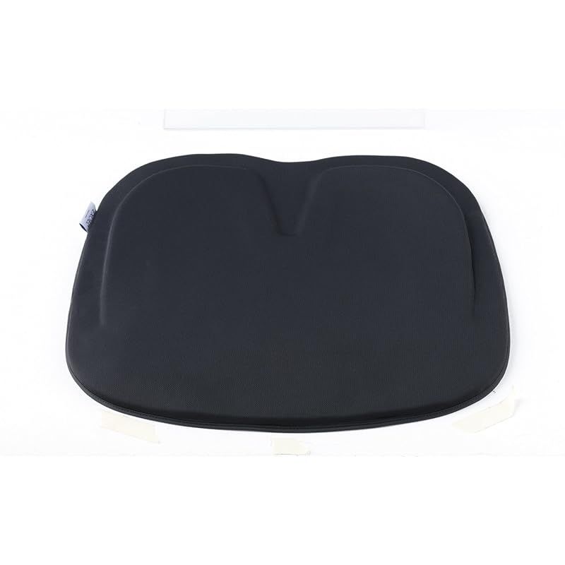 EXGEL エクスジェル 自動車用クッション ハグドライブ シートクッション ブラック クッション 座布団 ざぶとん ジェルクッション シートパッド 車用クッション HUD02-BK 0