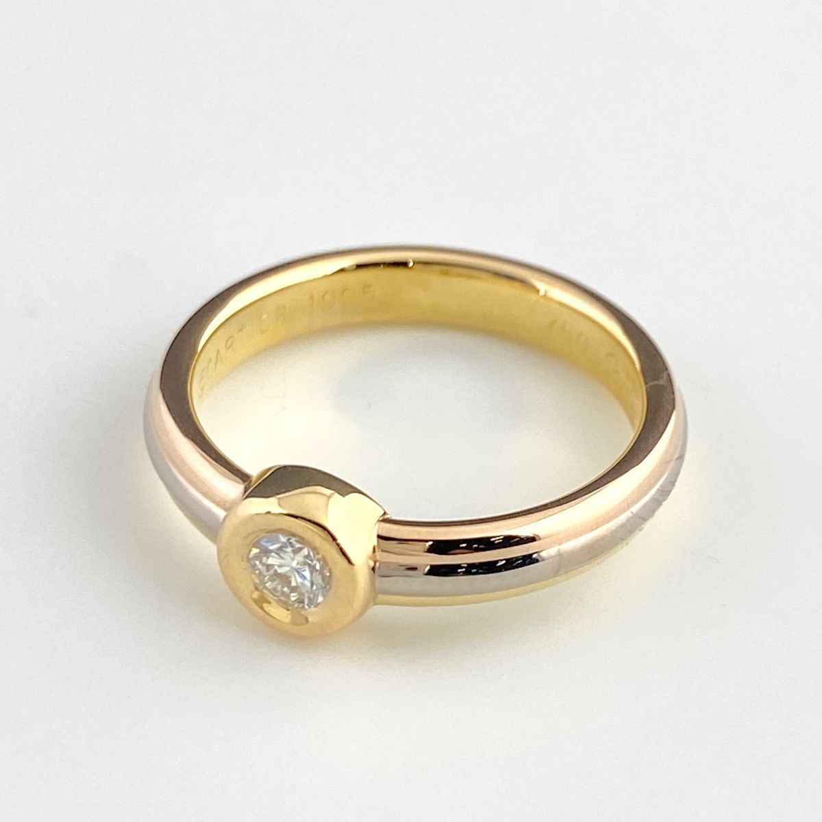 【お値下げ不可】カルティエ　Cartier モノストーン　指輪 お値下げ不可】カルティエ Cartier モノストーン 指輪 - メルカリ