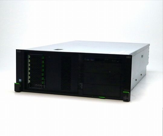富士通 PRIMERGY RX2550 M4 Xeon Silver 4112 2.6GHz 8GB 1.8TBx7台(SAS2.5インチ/12Gbps/RAID6構成) AC*2 PRAID EP420i 中古