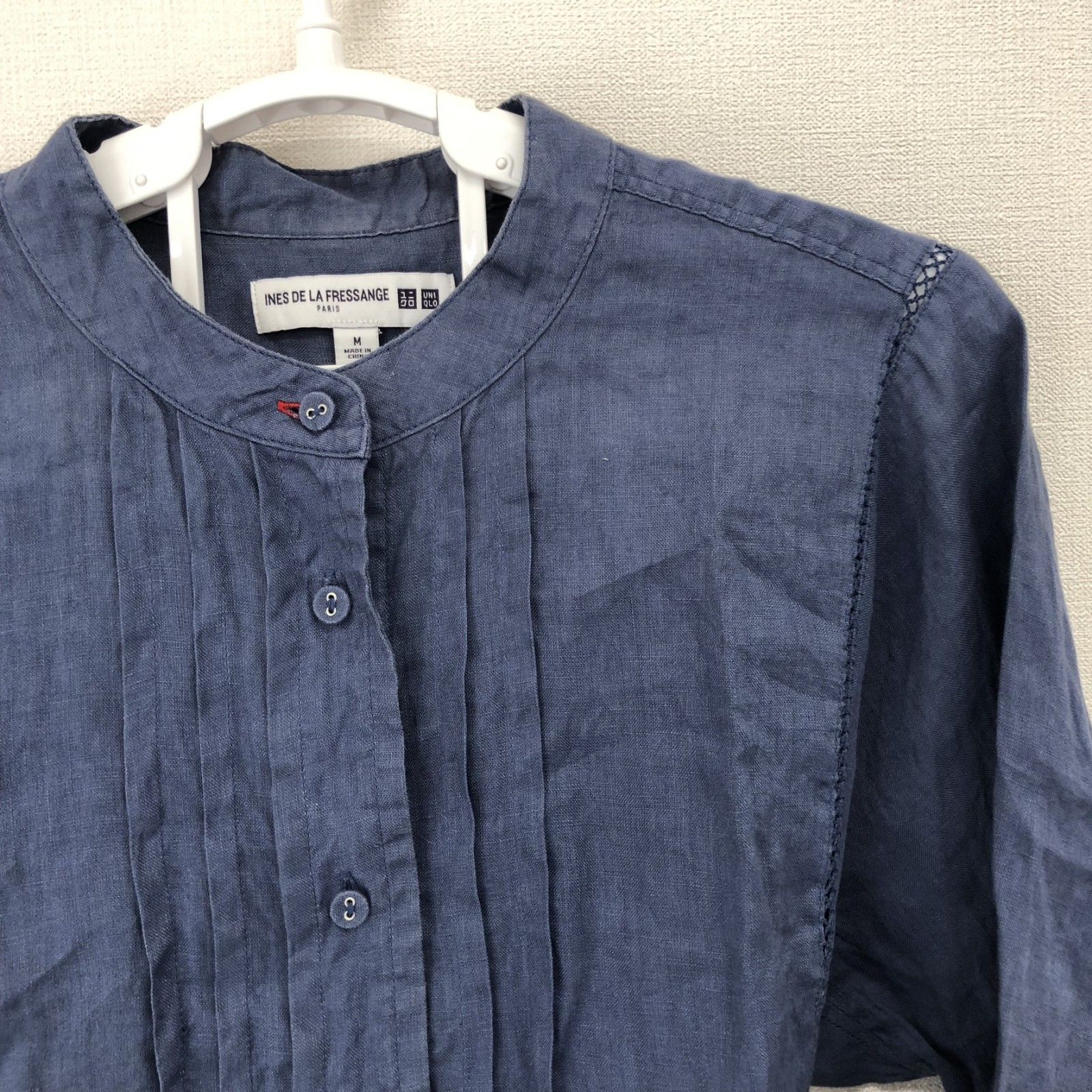 INES DE LA FRESSANGE ユニクロ】イネス(ユニクロ) 青 Mサイズ
