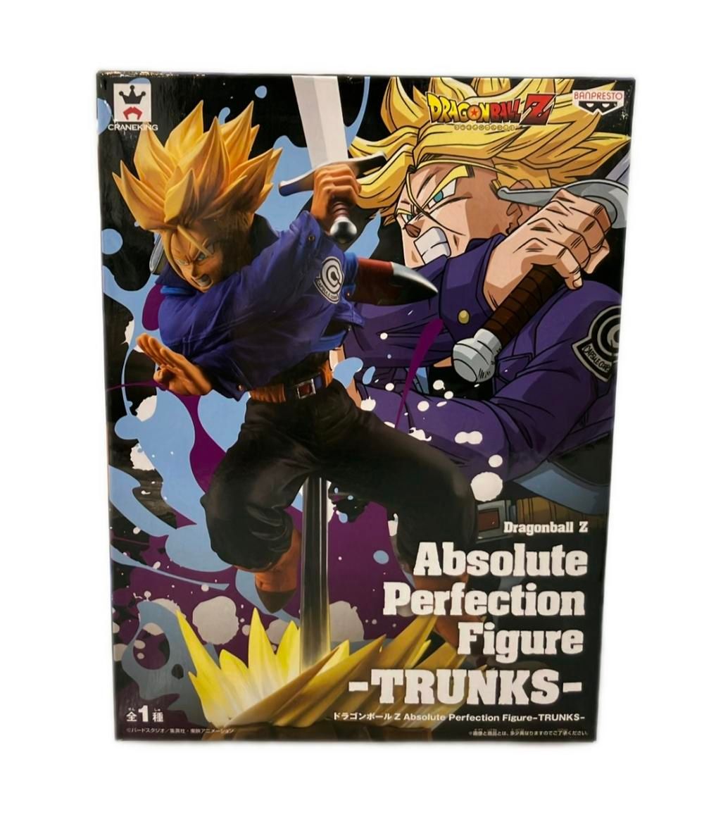 美品 バンプレスト ドラゴンボールZ CRANEKING フィギュア AbsolutePerfectionFigure TRUNKS
