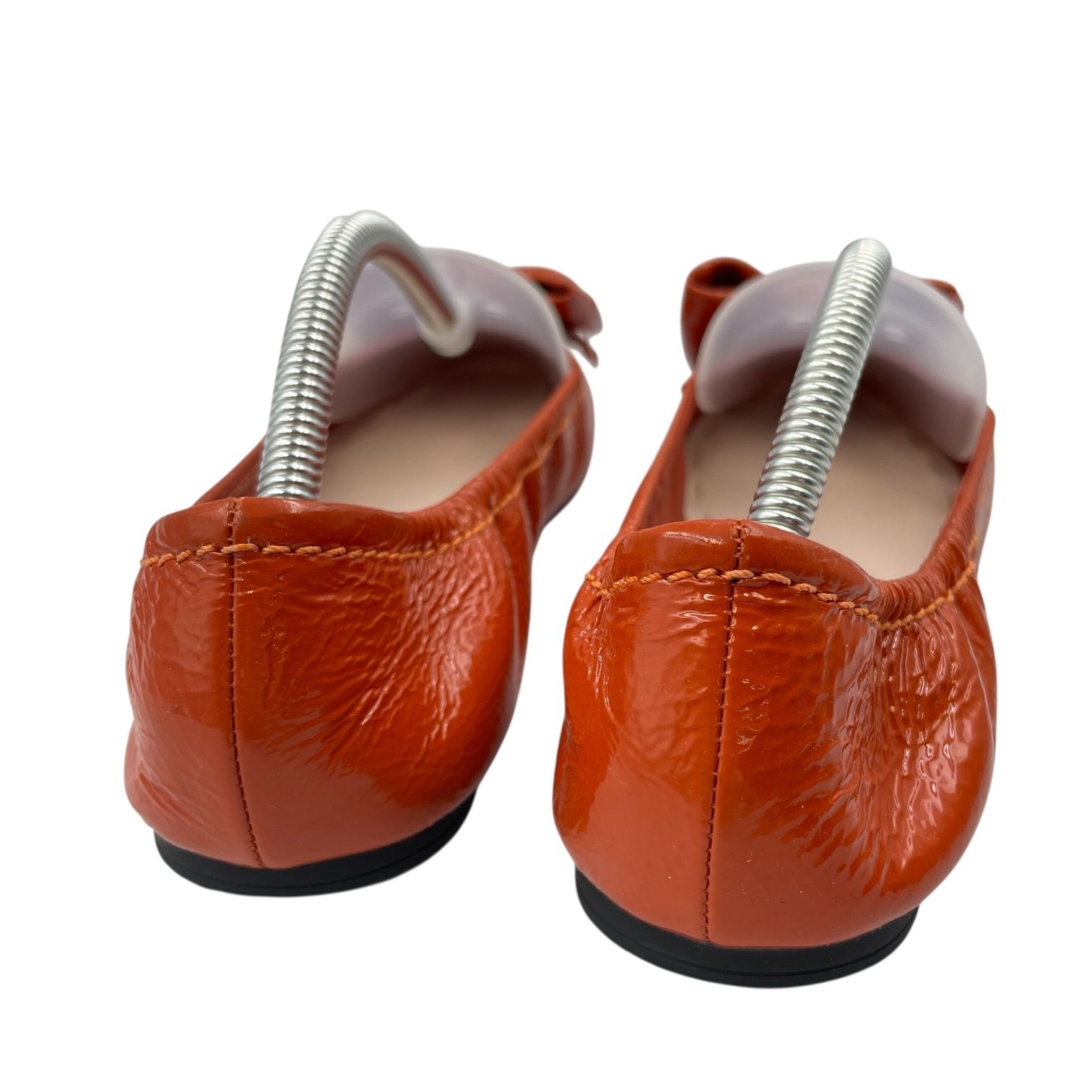 超美品☆MIU MIU☆正規品☆バレエシューズ☆37☆エナメル miumiu ミュウミュウ バレエシューズ 37 レディース