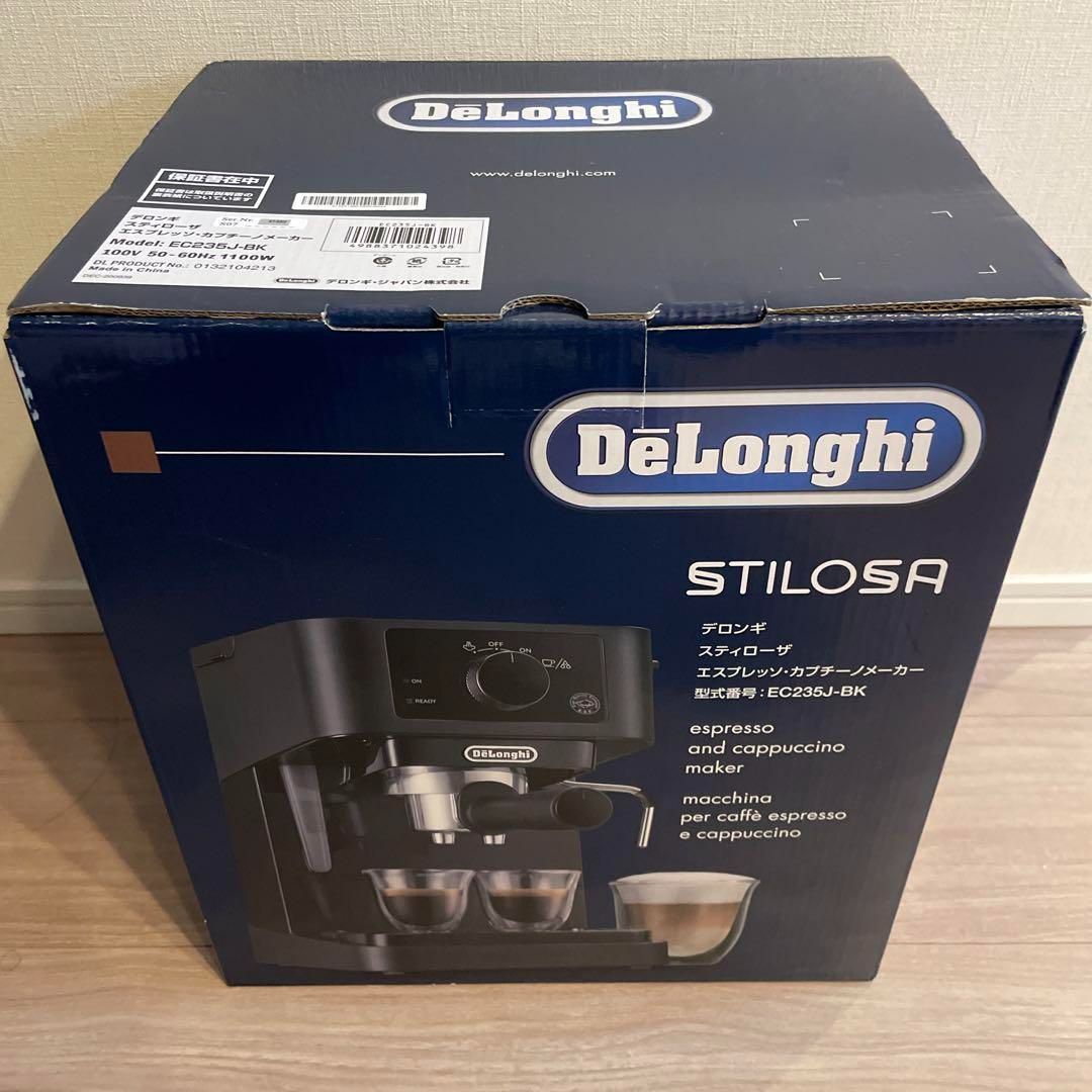 新品未開封 デロンギ EC235J-BK 見易かっ