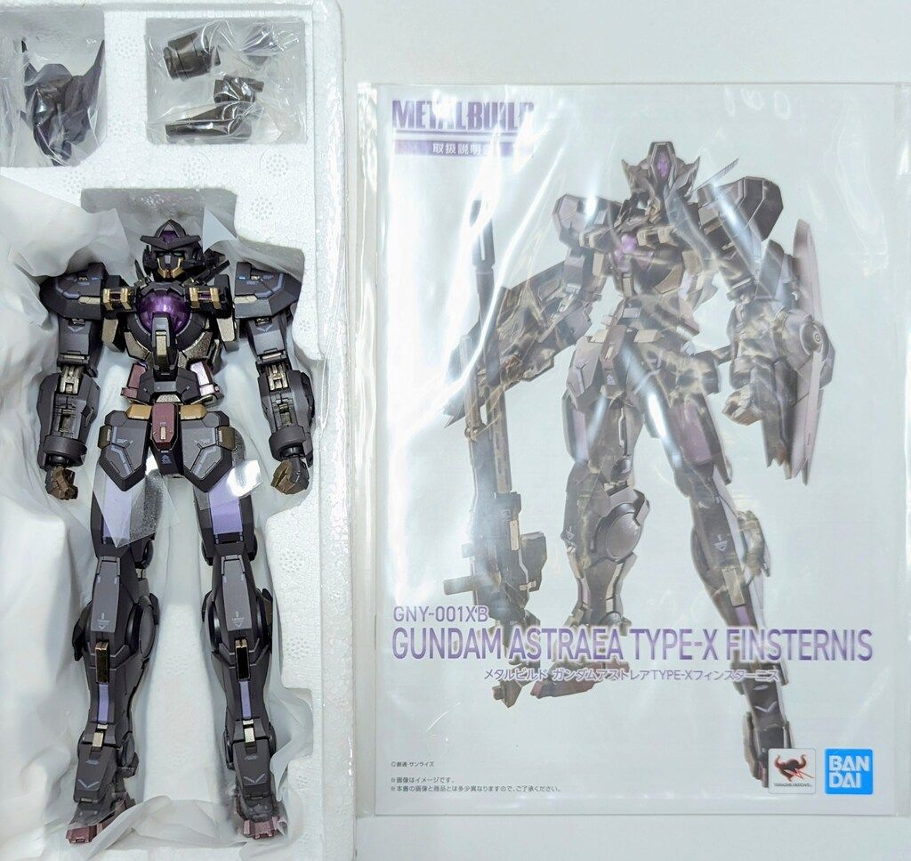 BANDAI SPIRITS METAL BUILD ガンダムアストレアTYPE-X フィン