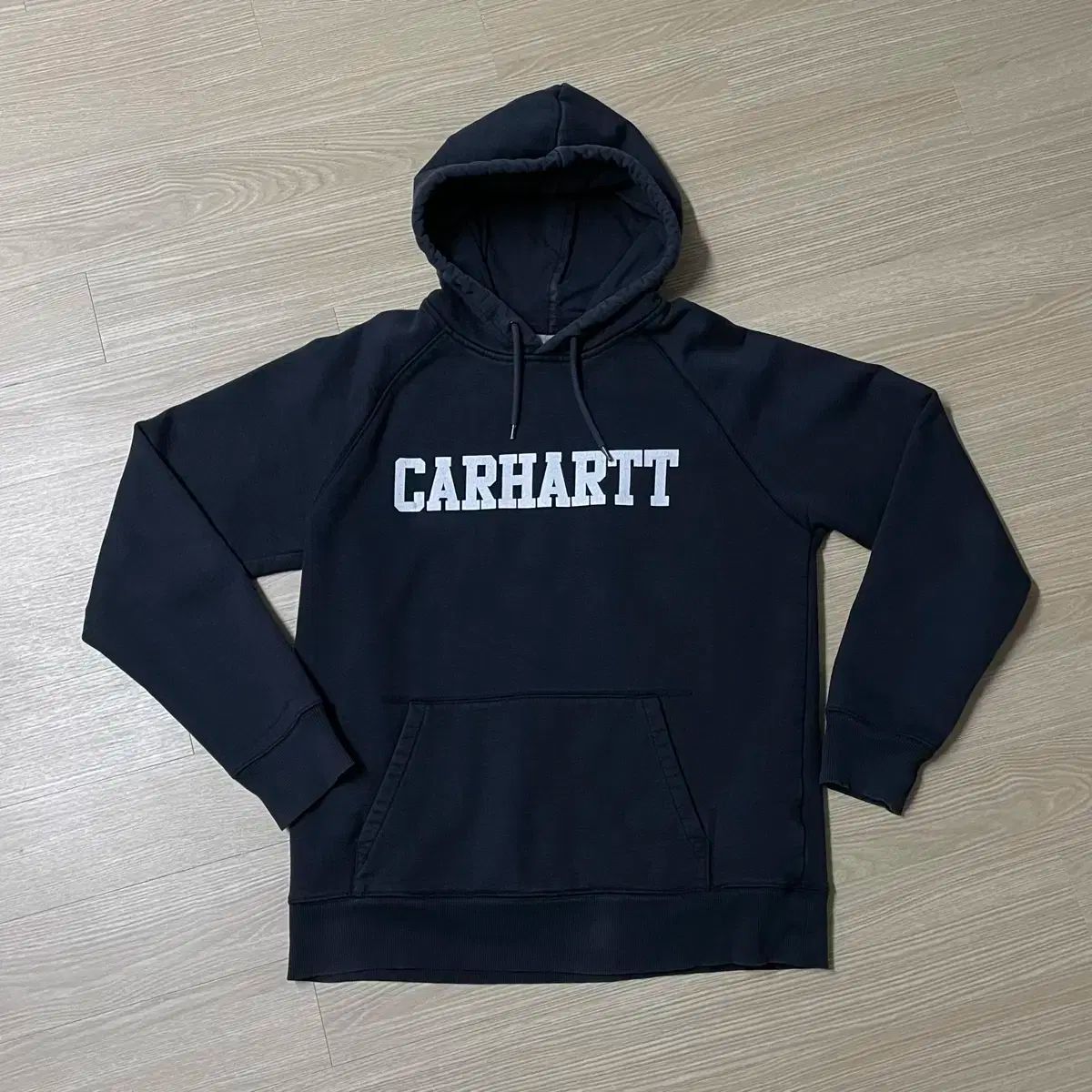 M Carhartt(カーハート) カレッジ ロゴ スウェット フード carhartt