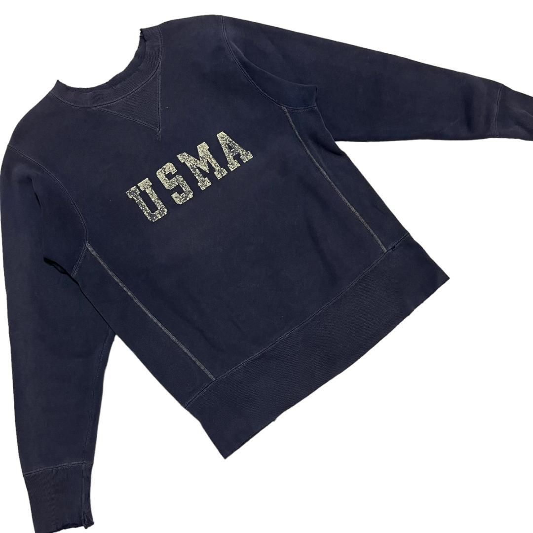 90s 旧リアルマッコイズ リバースウィーブ スウェット USMA Mサイズ 