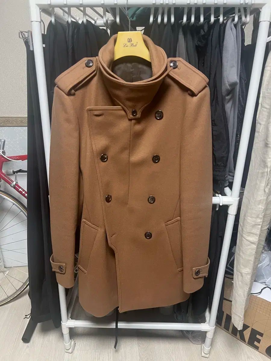 WOOYOUNGMI ウーヨンミ キャメル ダブルコート