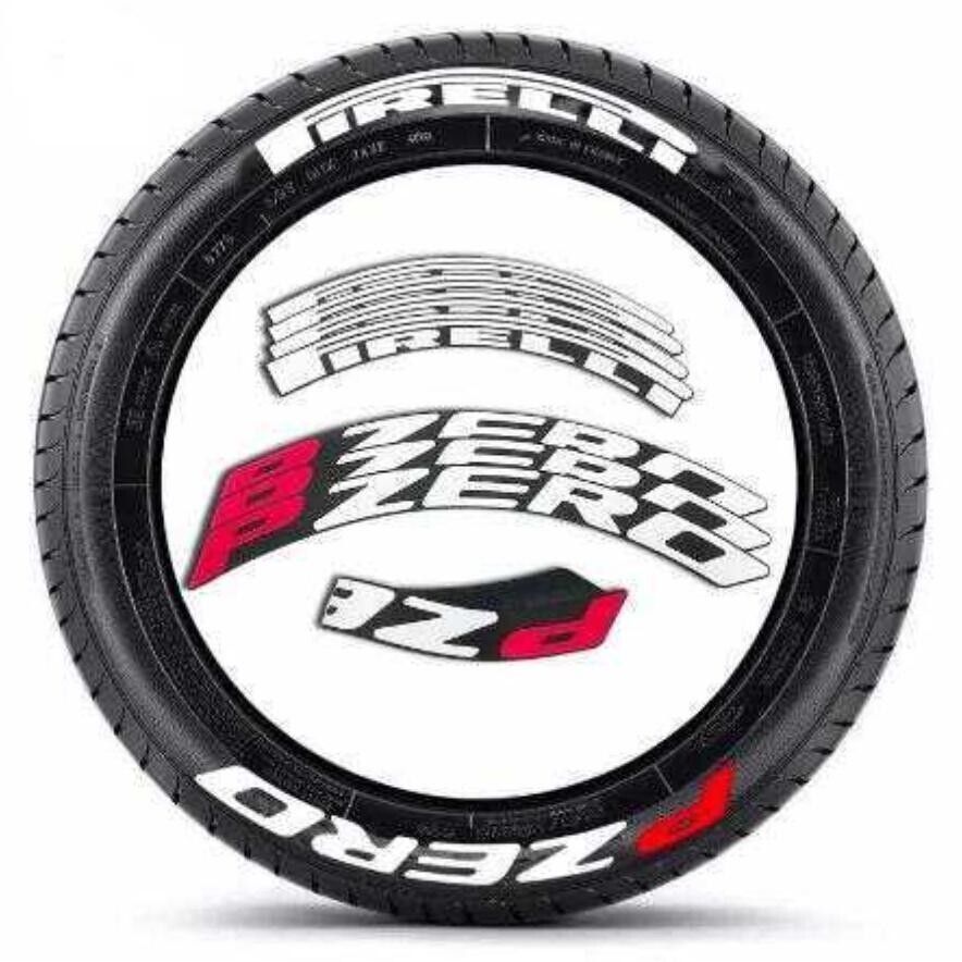 新品未使用 PIRELLI P ZERO ピレリ タイヤレター ホワイトレター