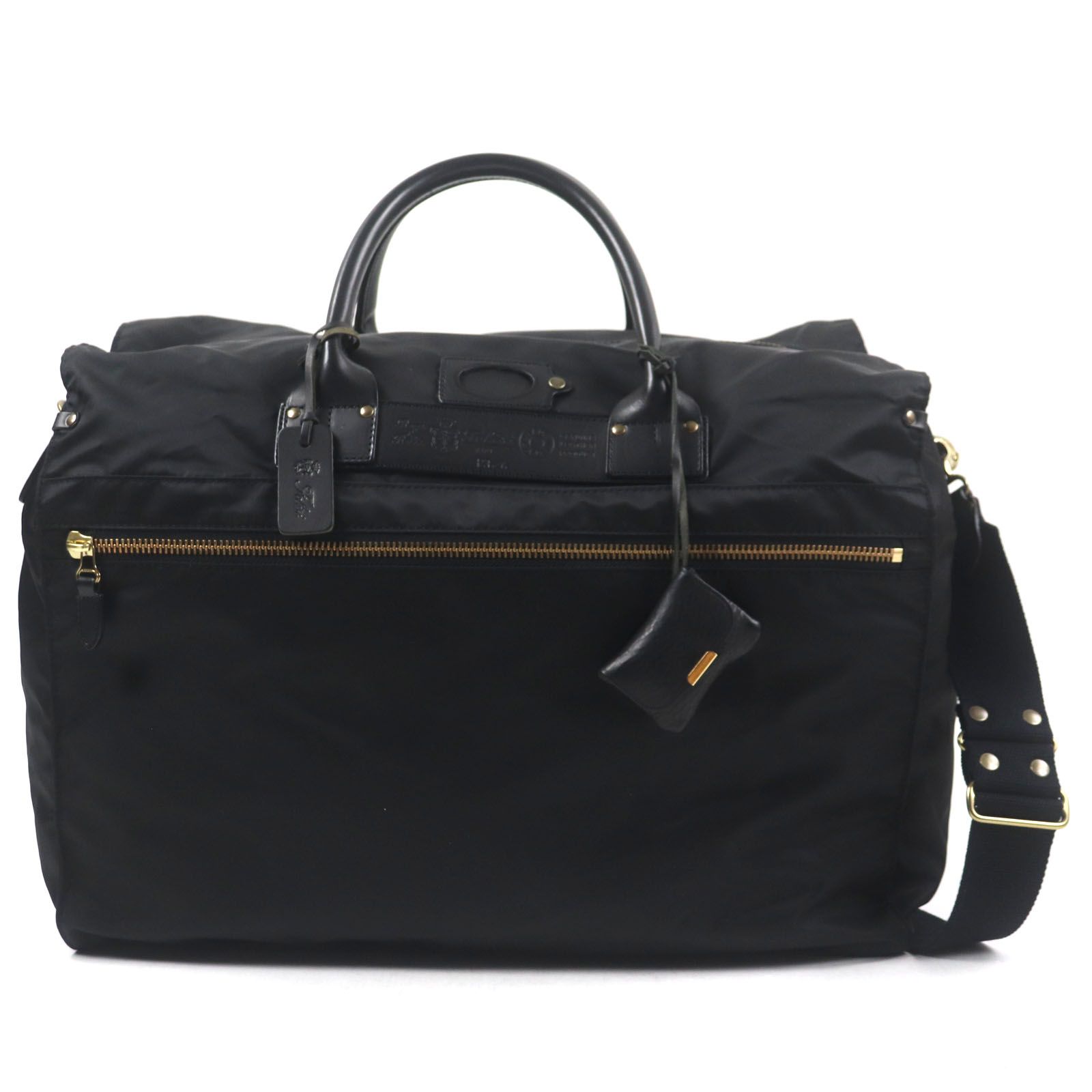 極美品▽Felisi フェリージ P3/6DS ナイロン レザー 2WAY