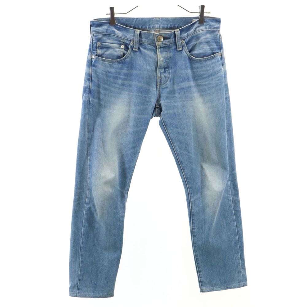 レッドカード 日本製 デニムパンツ W32 ウォッシュブルー RED