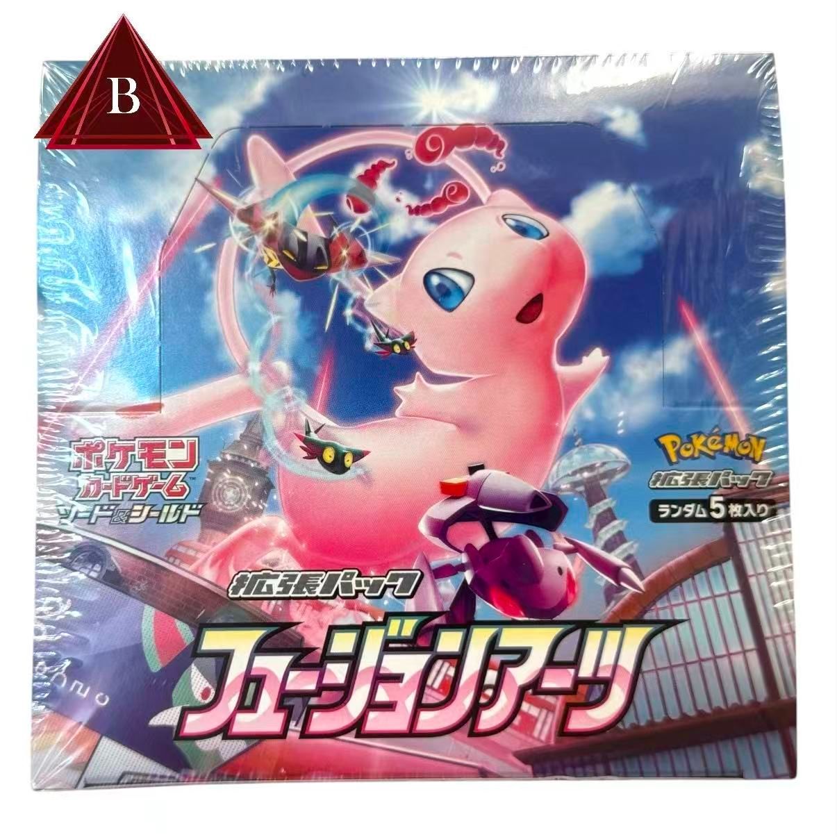 未開封　ポケモンカード　ソード＆シールド拡張パック フュージョンアーツ1box Pokemon ポケモンカードゲーム ソード＆シールド 拡張パック