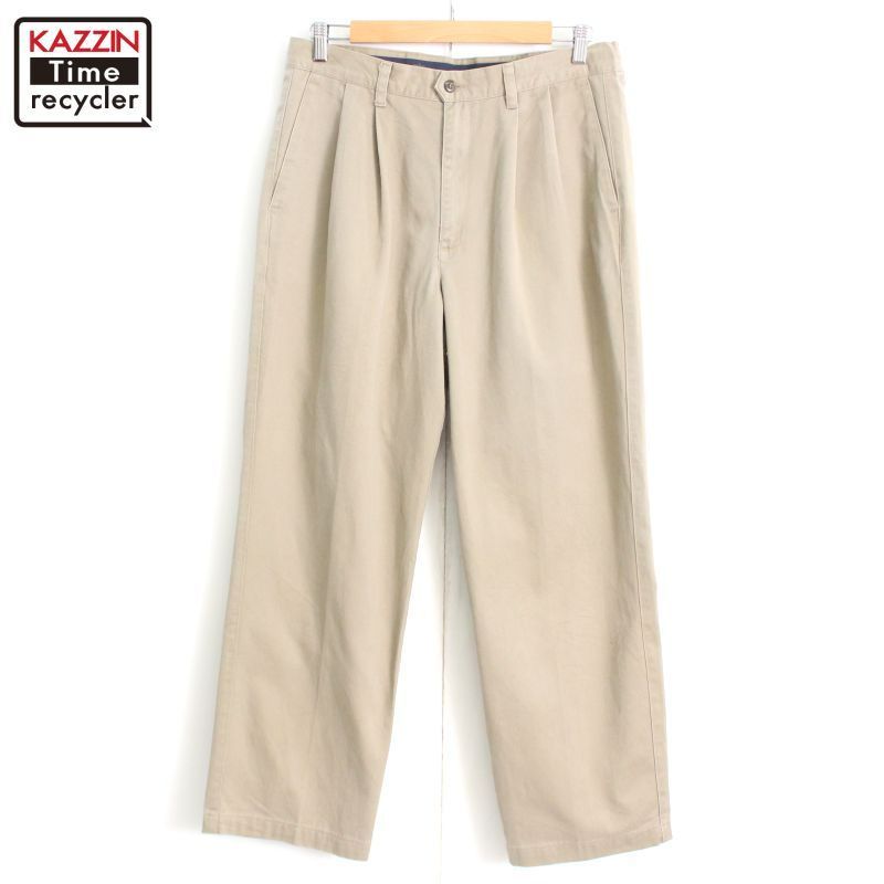 00s DOCKERS 2タック チノ パンツ メンズ 表記34×30サイズ