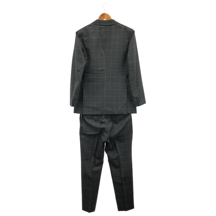 EDIFICE エディフィス 17041320000730 CFT 3ボタン メランジウィンドーペンスーツ セットアップ メンズ グレー 44