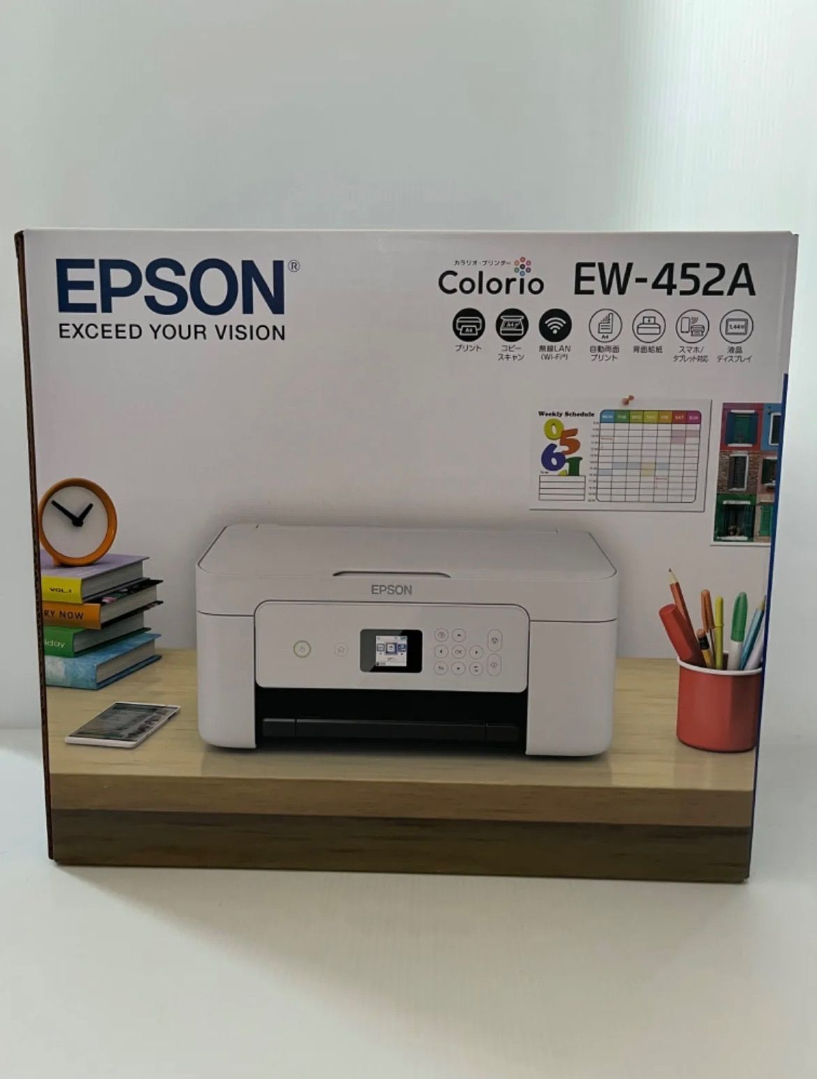 EPSON エプソン プリンター EW-452A ew452aインク欠品 - PC周辺機器