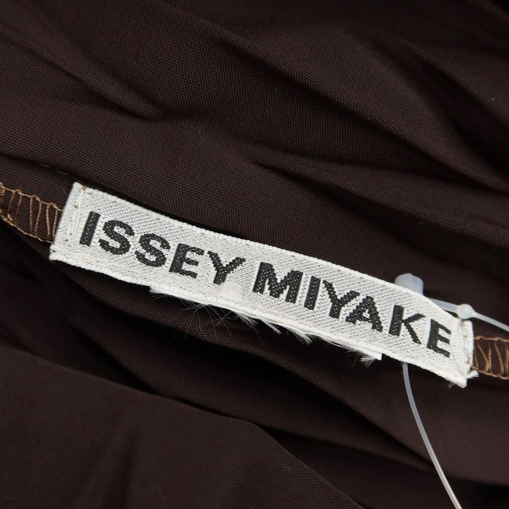 正規品質保証】 ISSEY 【中古】イッセイミヤケ MIYAKE ブラウン