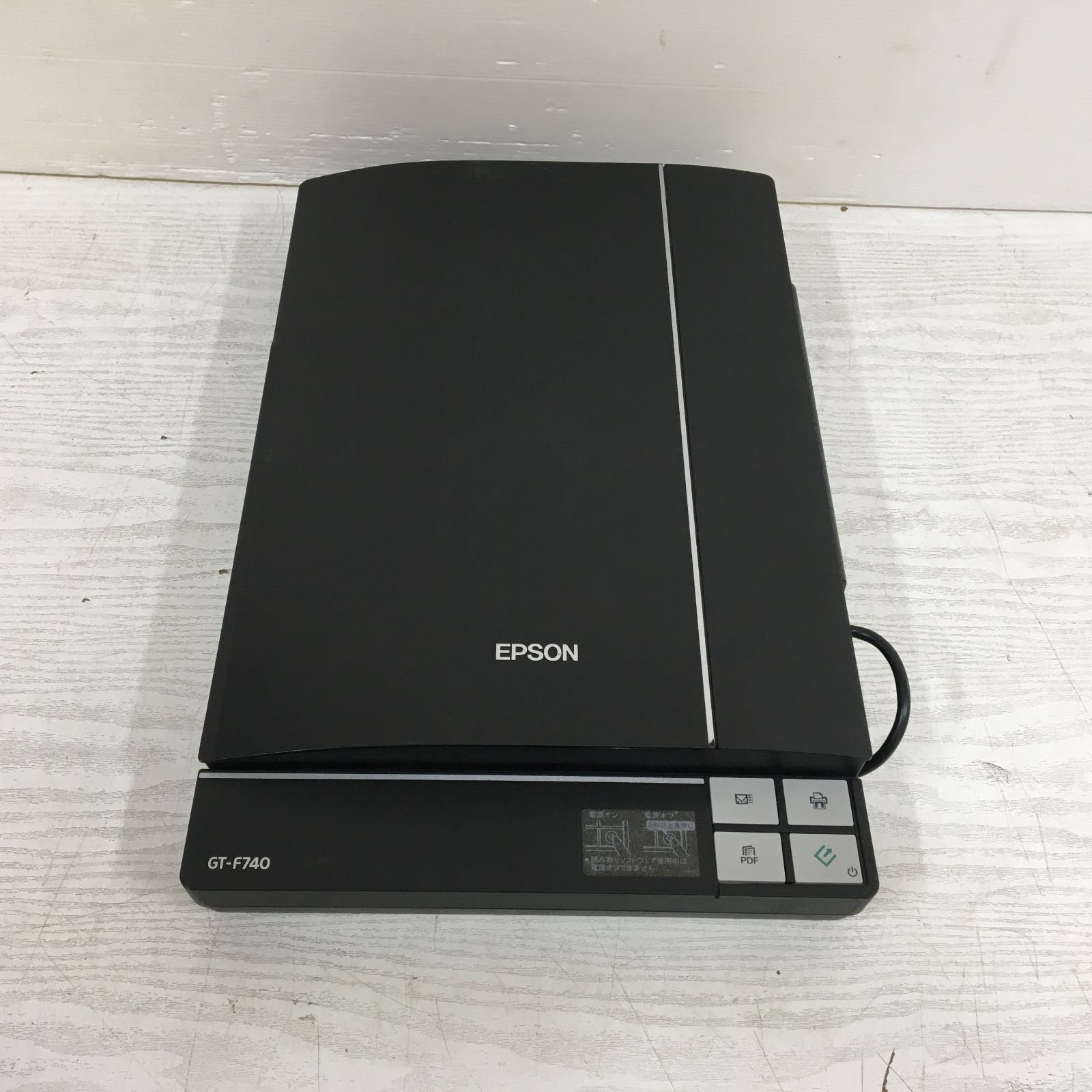 【動作確認済】EPSON GT-F740 スキャナー ACアダプタ付 USB ☆EPSON GT-F740 スキャナー A4 動作品 - メルカリ