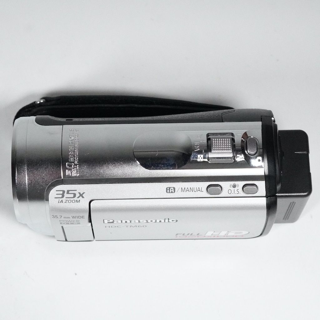 パナソニック ビデオカメラ HDC-TM60 シルバー 外箱あり カメラ