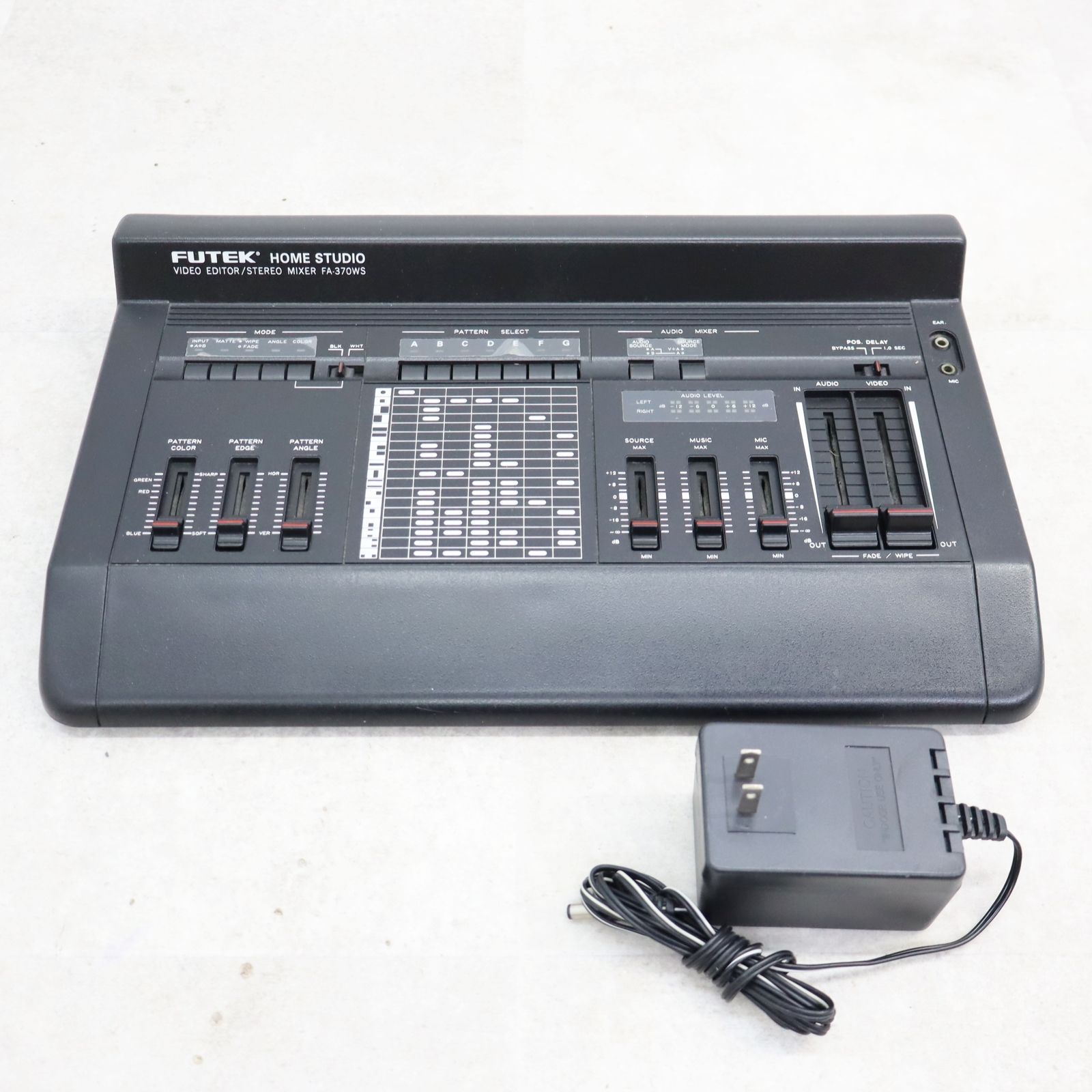 FUTEK ビデオエディター FA-370W ステレオミキサー Studio-Sound-1976-12