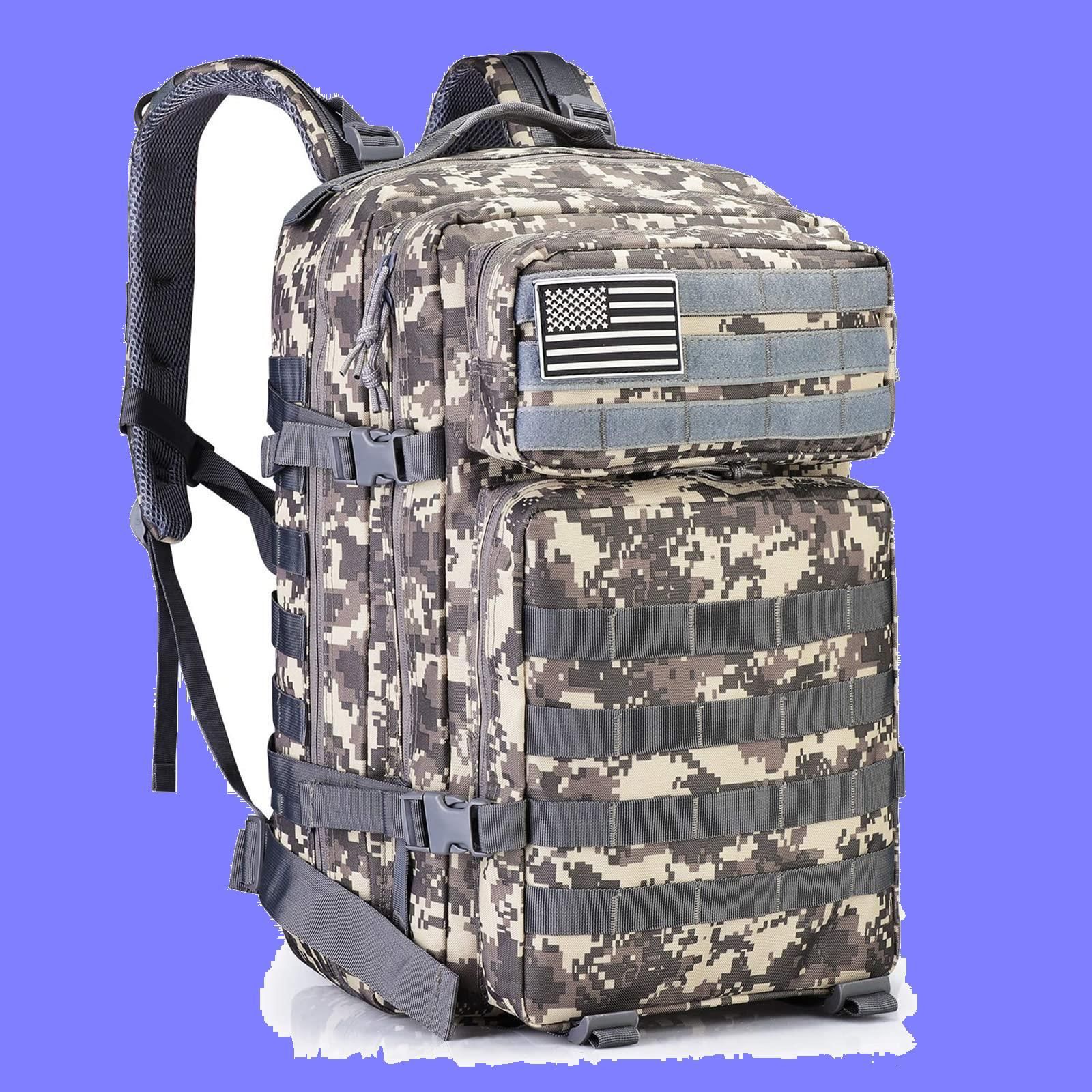 ACU [G4Free] ミリタリーバッグ 40L タクティカル リュック 登山 ...