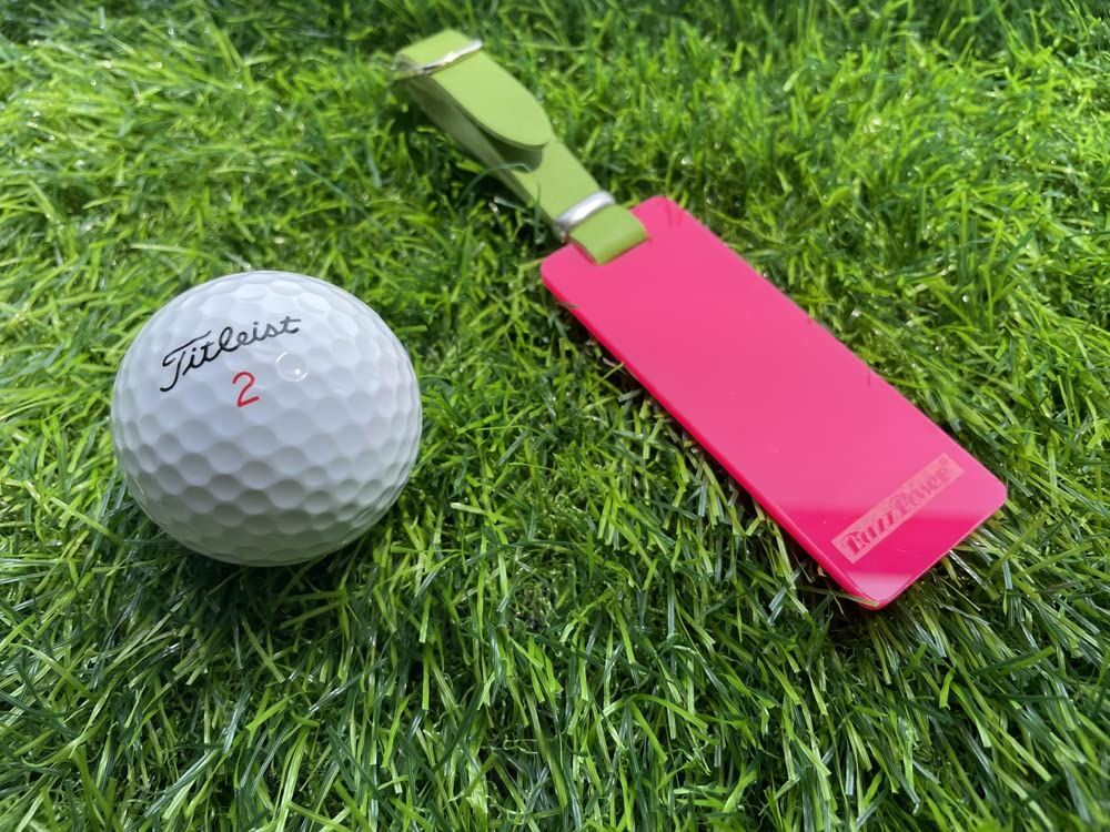 ネームプレート用ベルト ゴルフ タグベルト 交換用ベルト 彫刻ネームプレート用 PU合皮ベルト 10色 PU-Belt BuzzPower キャディバック