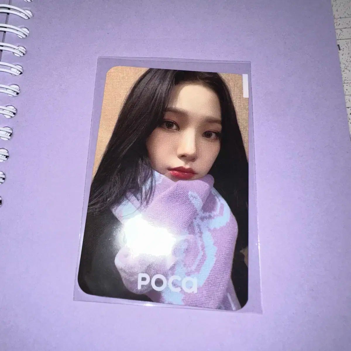aespa カリナ　KARINA エコバッグ(フォトカード付き) 未開封 aespa カリナ KARINA エコバッグ(フォトカード付き) 未開封