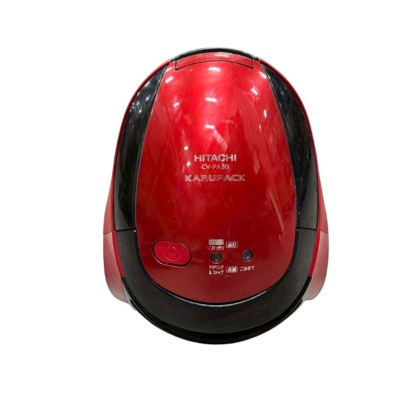 日立 HITACHI 掃除機 CV-PA30 紙パック式 キャニスタータイプ レッド