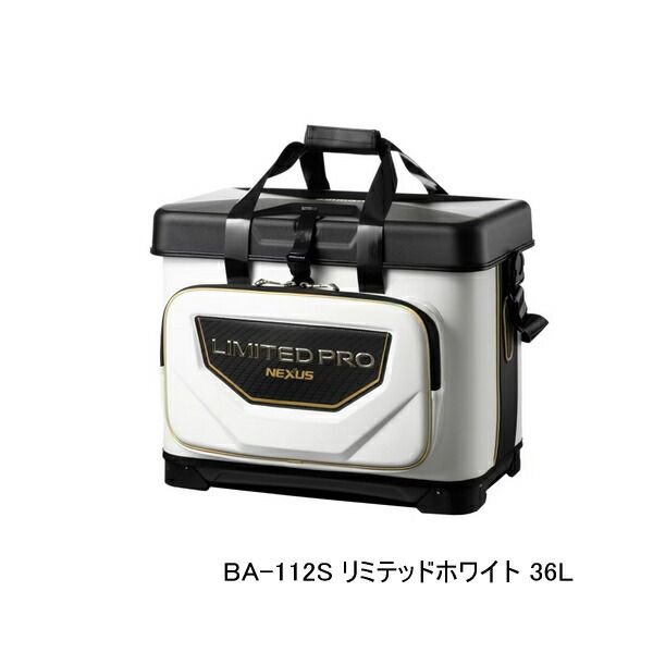 ≪ 25年9月新商品 ≫ シマノ 磯クール リミテッド プロ BA-112S リミテッドホワイト 36L