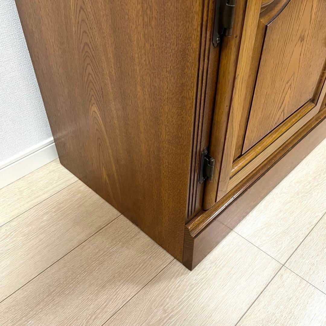 そ87【美品】KOSUGA コスガ アメリカンカントリー キャビネット KOSUGA(コスガ)のアメリカンカントリースタイル オーク材 リビング