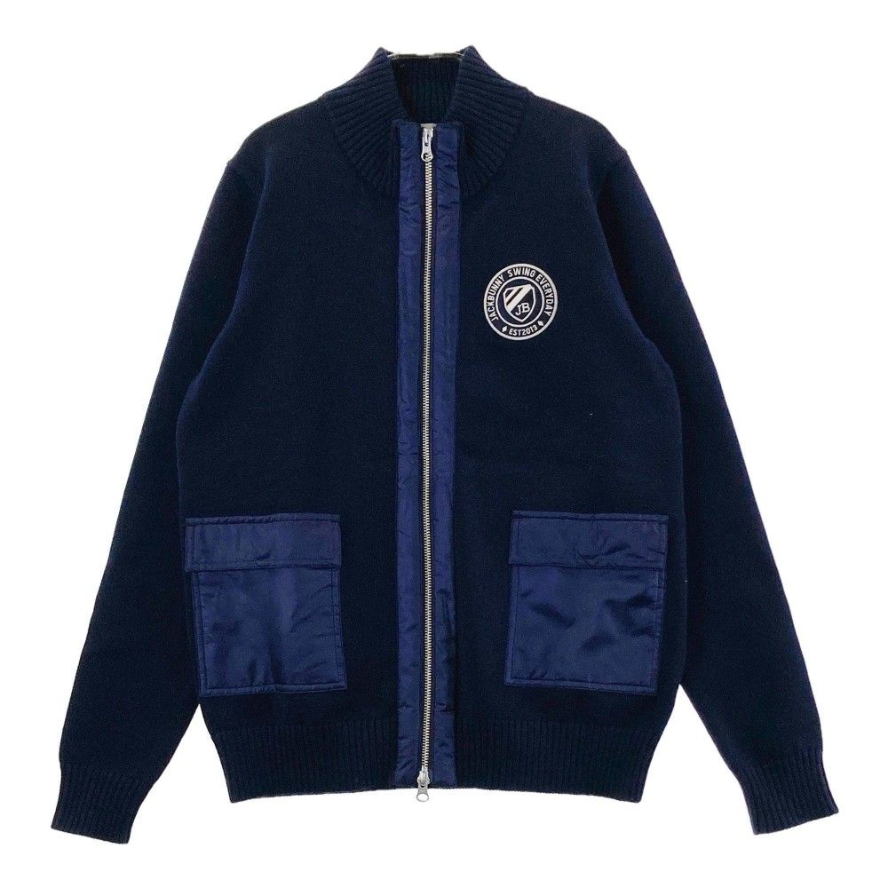 サイズ：1 JACK BUNNY ジャックバニー ニット ジップジャケット