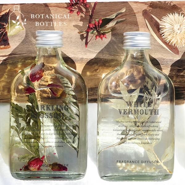 5営業日で発送 ユーロジャパンエレガンス BOTANICAL BOTTLES リードディフューザー 180ml Diffuser ボタニカルボトルズ ejidbb0102 入数 6