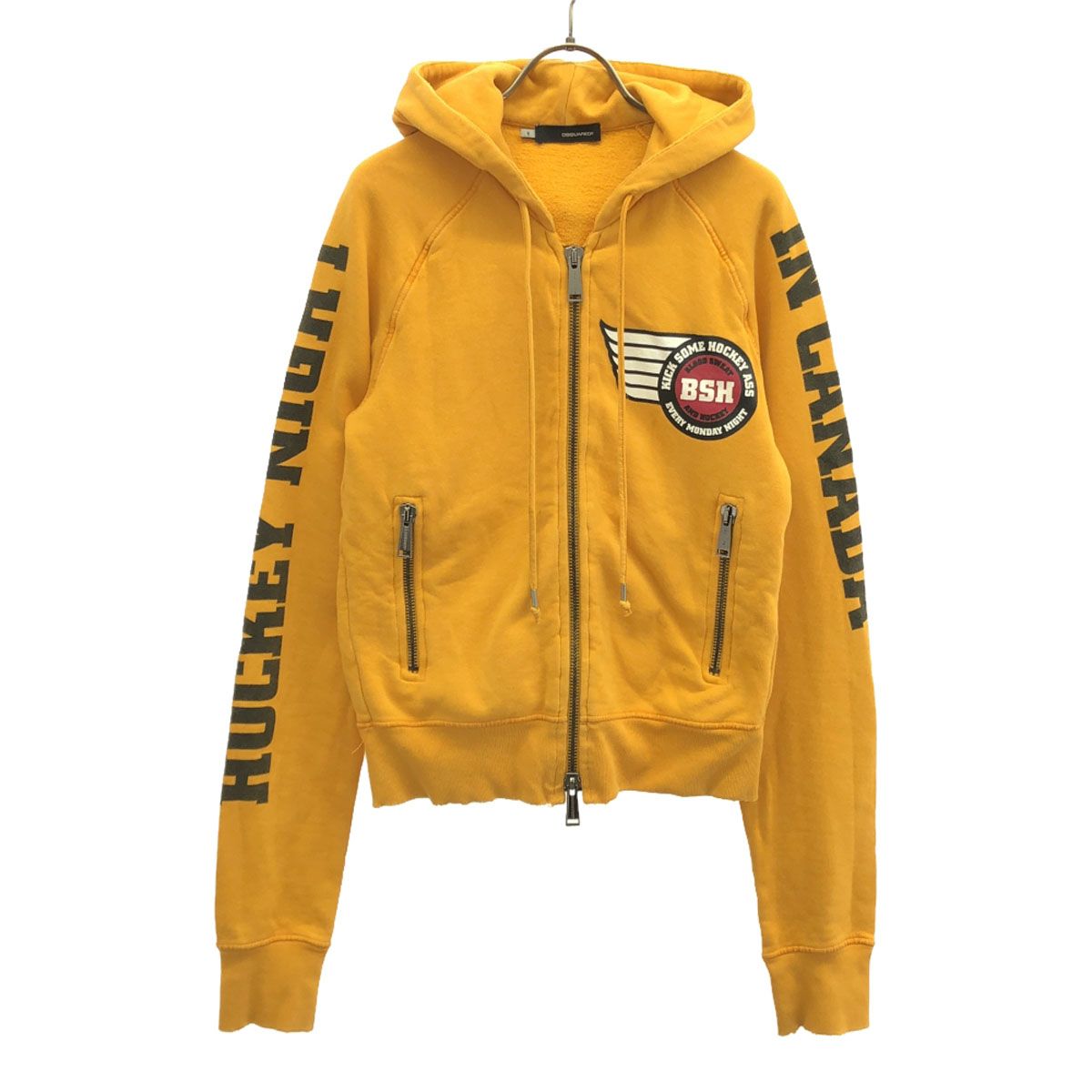DSQUARED2 ディースクエアード イタリア製 プリント 長袖 スウェット 