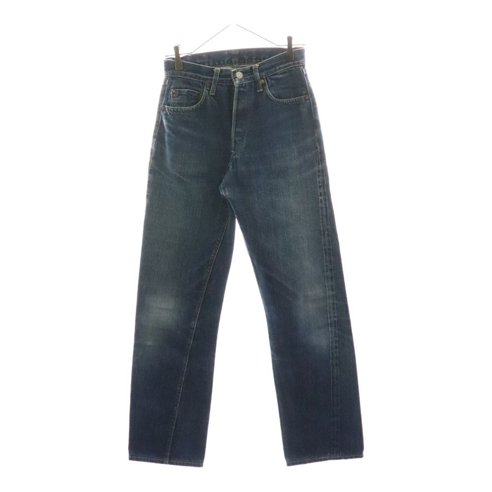 Levi s リーバイス 60S VINTAGE 501 BIG E 後期 移行期 ボタン裏8 足長R 平行ステッチ ボタンフライ ヴィンテージ デニムパンツ レディース インディゴ