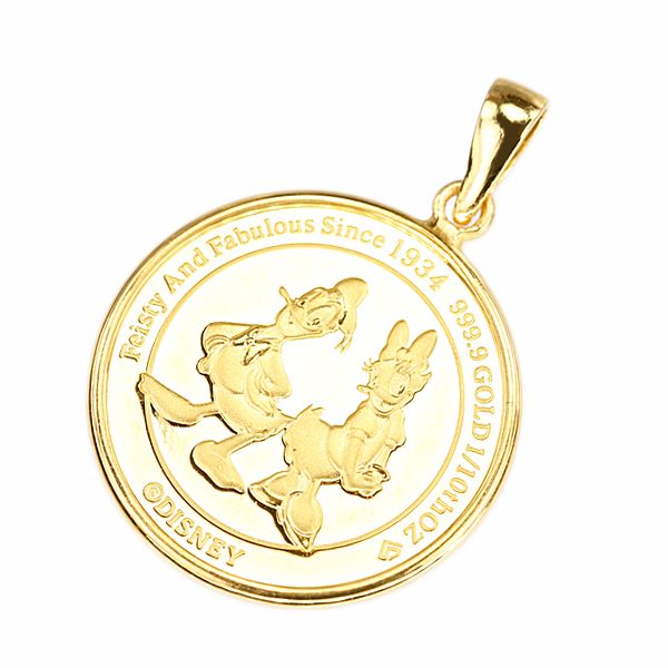 K.UNO/ケイウノ】 ディズニー TREASURE リロ＆スティッチ メダル