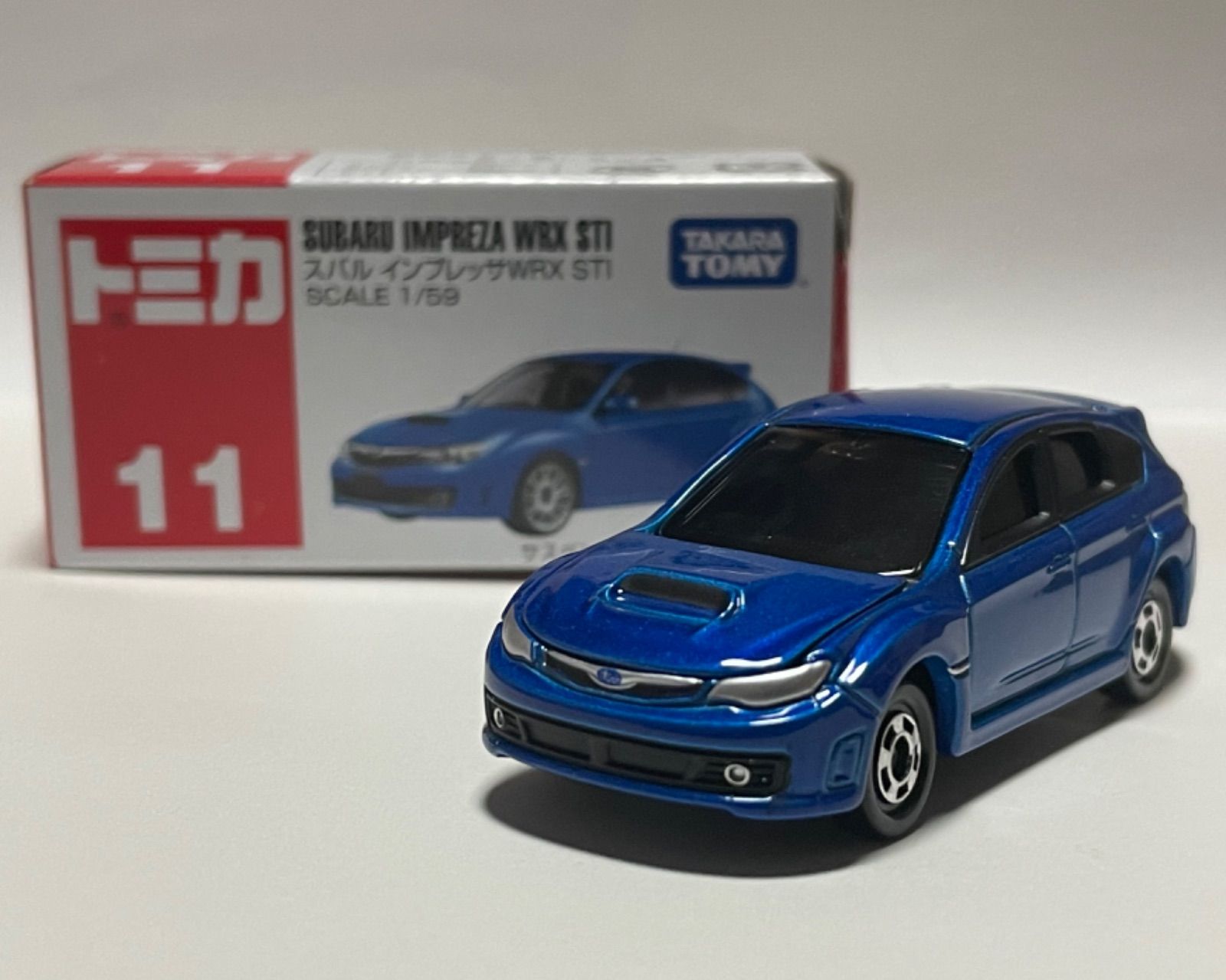 トミカ スバル インプレッサ WRX - ミニカー