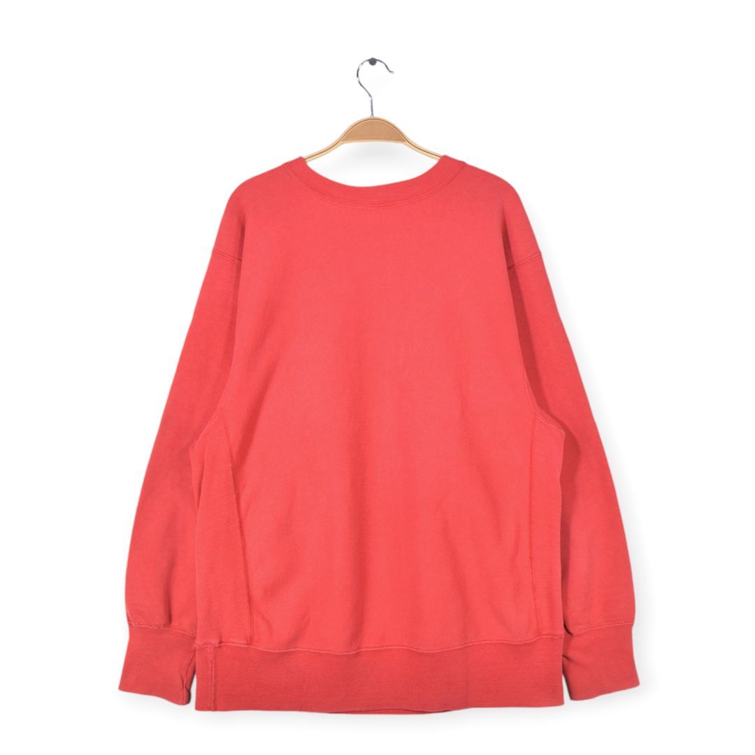 80's プリントトリコタグ チャンピオン リバース パーカー グレー S ビンテージ ヴィンテージ １９８０年代 USA製 チャンピオン リバースウィーブ NAVY 80s 染み込み チャンピオン