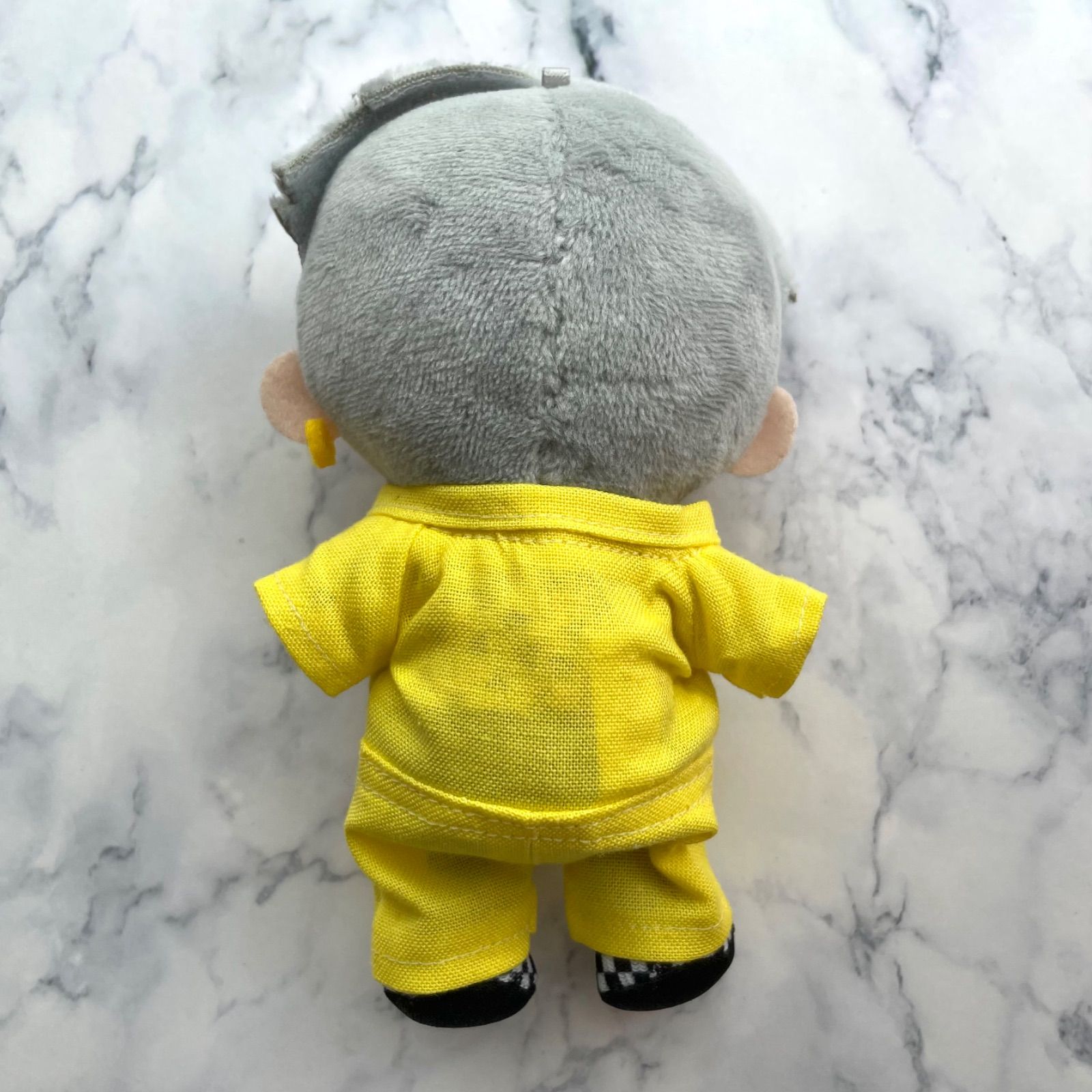 1652 ちびぬいちゃんのツナギ　カラシ色 d6ab0bbb8583125ea8c3531fcd85dc