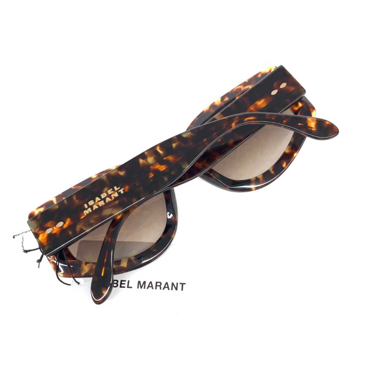 美品 ISABEL MARANT ETOILE イザベルマランエトワール  サングラス IM0156/S 086HA ブラウン べっ甲柄  レディース　241011007947