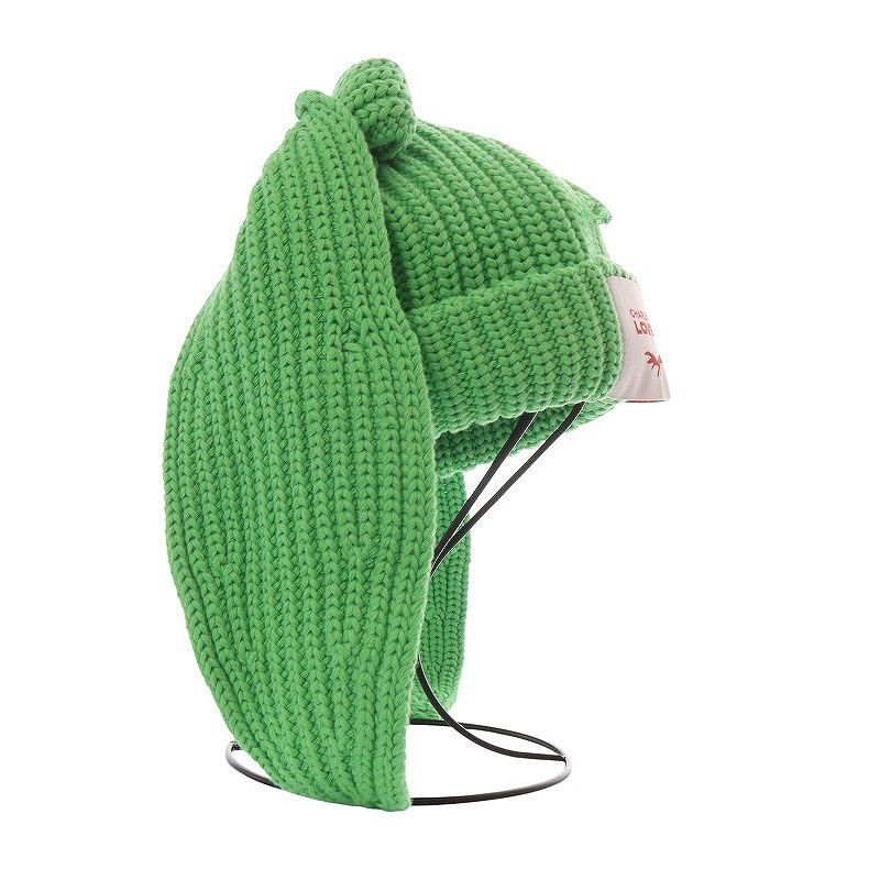 CHARLES JEFFREY LOVERBOY ビーニー グリーン CHARLES JEFFREY LOVERBOY ニット帽 CHUNKY EARS BEANIE