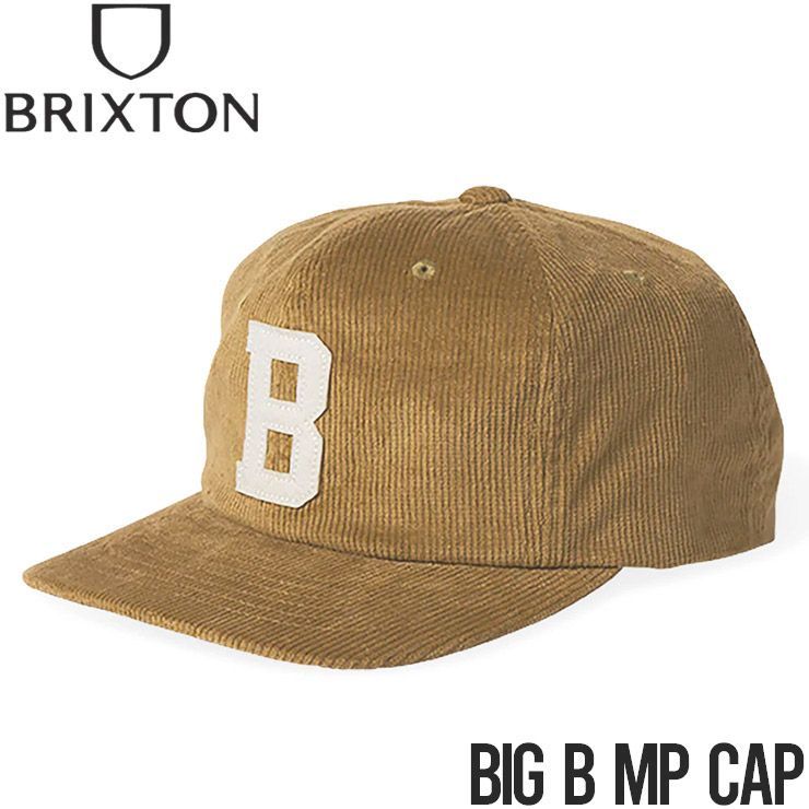 【送料無料】ストラップキャップ 帽子 BRIXTON ブリクストン BIG B MP CAP 11158 SNDCD 日本代理店正規品