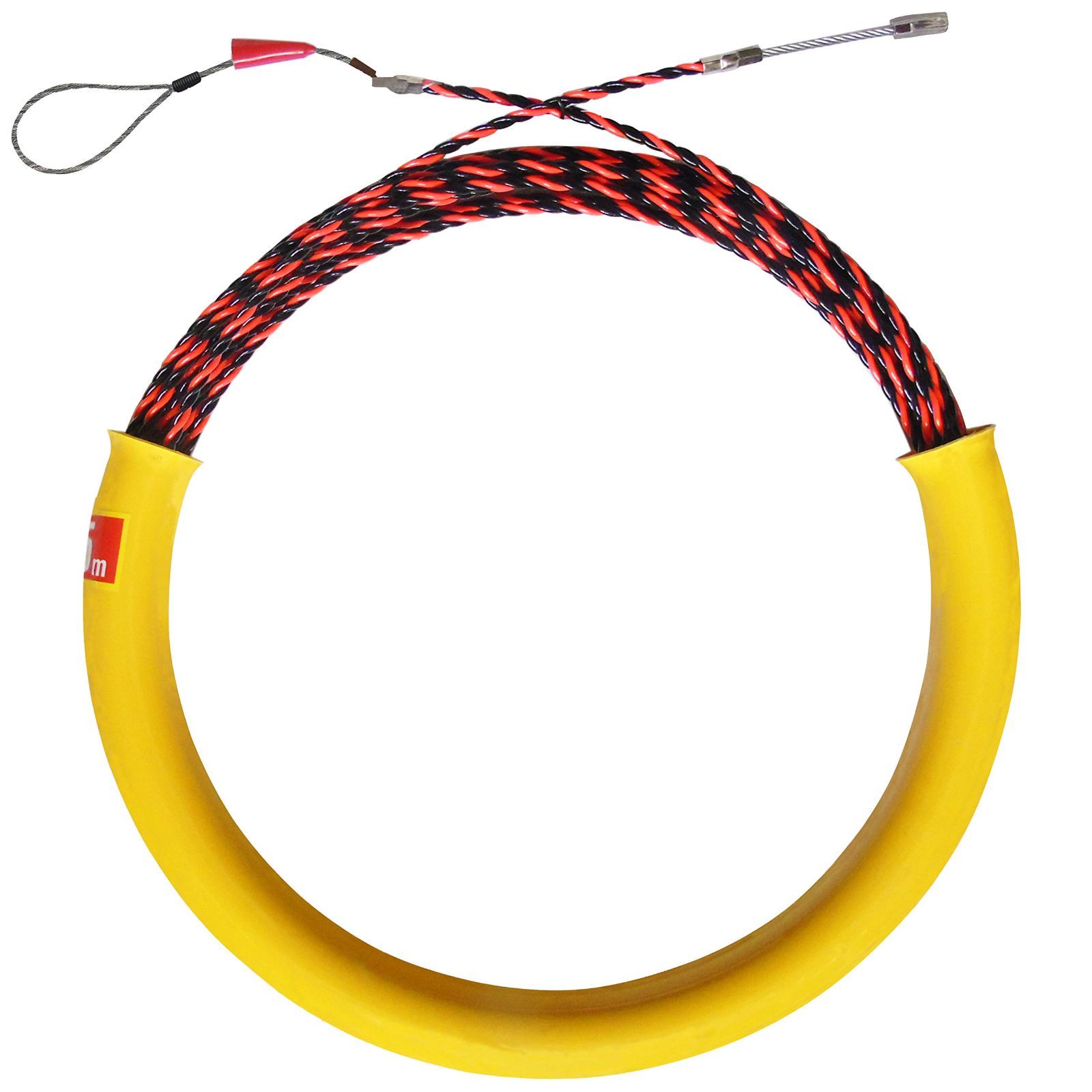 Size 15m通線 通線収納ケース Aewio 15m通線 ロッド径 5.5mm 通線収納ケース ワイヤー 通線ワイヤー スチールワイヤー 通線 入線ワイヤー 通線工具 15m通線 通線収納ケース