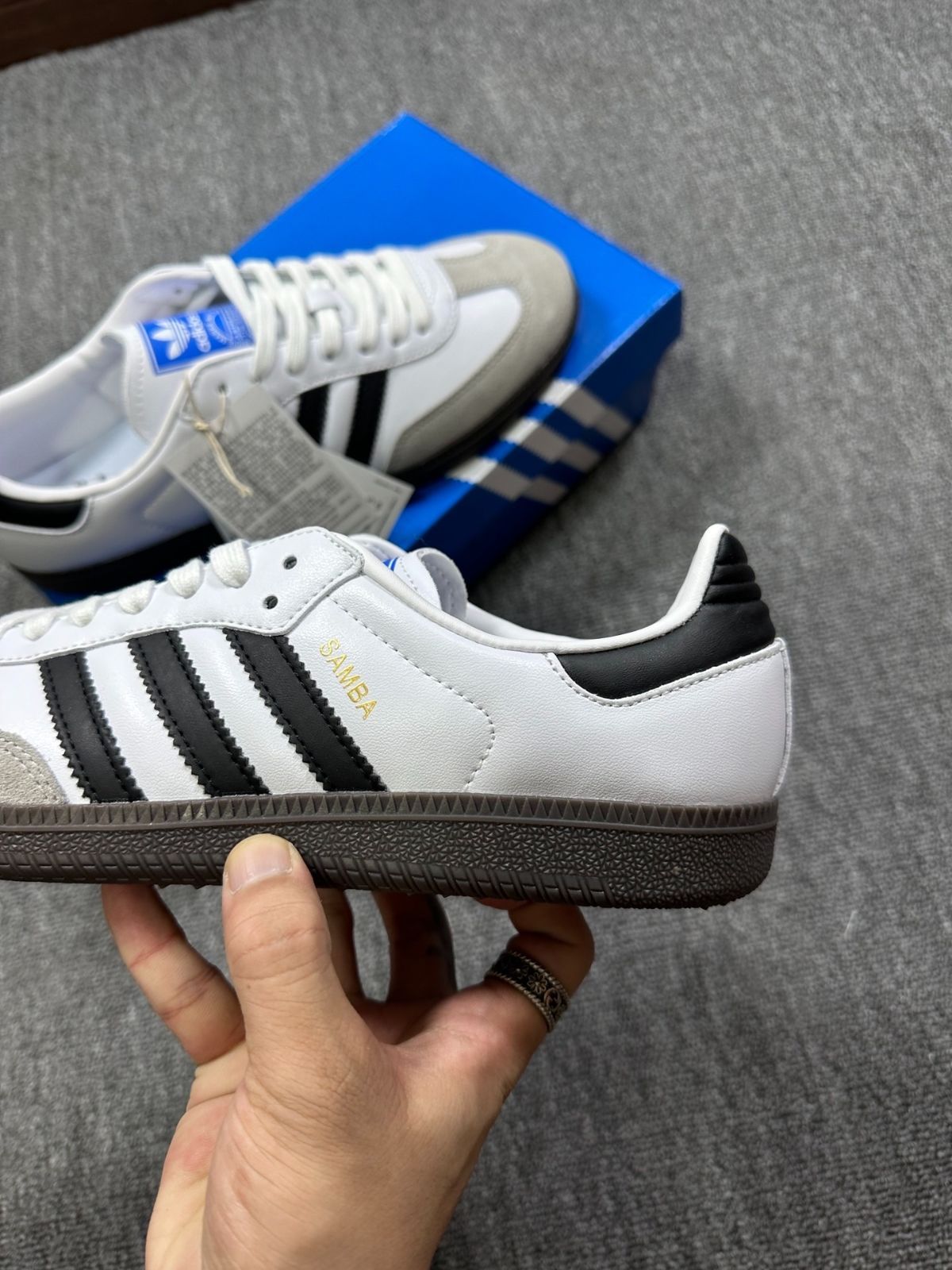 新品 SAMBA OG アディダス サンバ ホワイト Adidas Originals Samba white 男女兼用