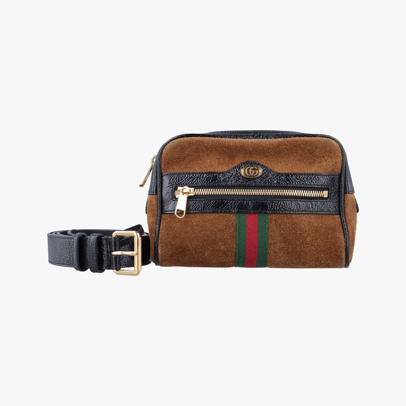 グッチGucciオフィディア ブラウン×ブラック×マルチ スエード