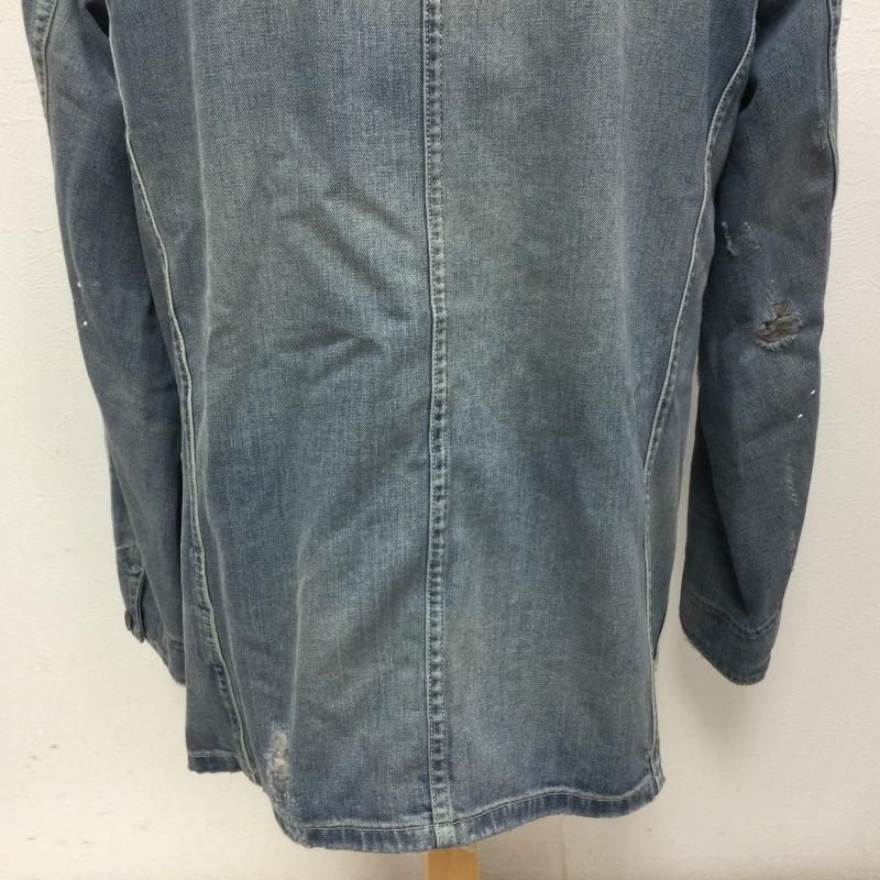 LVC Lot 67 ペイント・ダメージ加工 デニムカバーオール ワーク