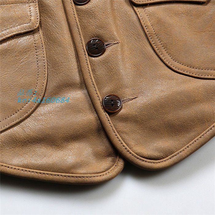  ベスト レザーベスト メンズ 革ベスト 革ジャン バイクウェア 牛革 2025冬 オシャレ kni 4 a 160684 ビスチェ ベスト ジレ ビスチェ