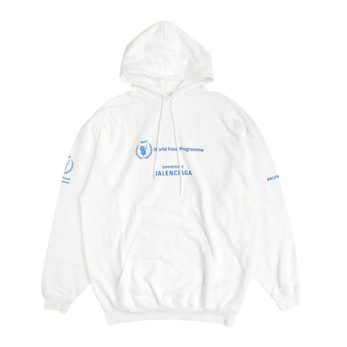 バレンシアガ The World Food Programme コラボ ロゴ フーディ 578135  