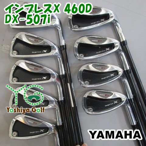ヤマハ - セ76★ヤマハ インプレスX 460D 7本アイアンセットDX-507i SR アイアン ヤマハ インプレスX 460D/DX-507i /SR/0[132077
